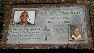 Justin N. Hawkins Gravesite