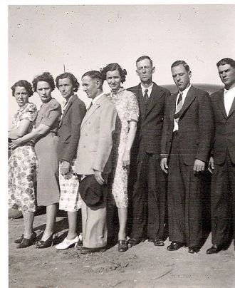 Group Pix of Mr & Mrs Edward I Brownlow's Children