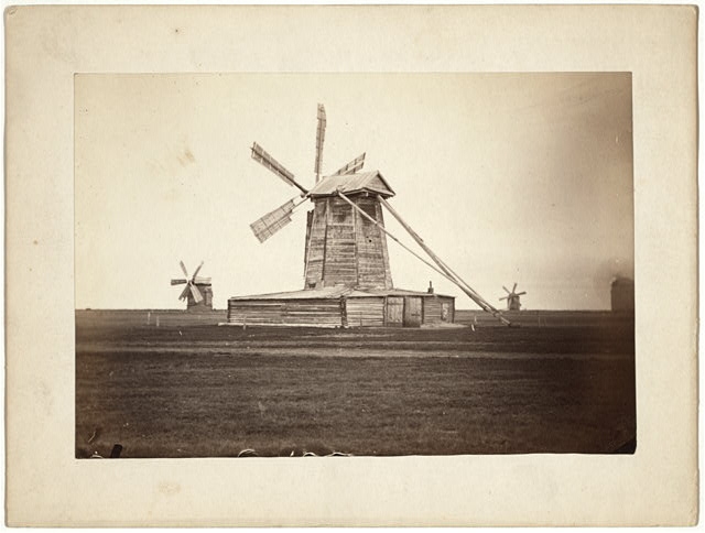 Windmills near Omsk