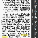William Ernest Carl "Billy" Haase--Portland Press Herald (Portland, Maine)(24 Apr 1950)