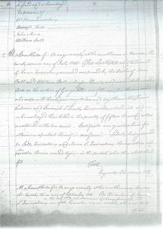 AARON QUISENBERRY ESTATE PAPERS -# 6