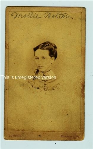 Mary Washington Bolton (Chesterman)Abt.1855 - abt.1924