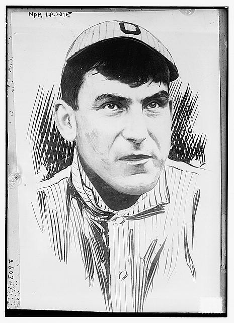 [Sketch of Nap Lajoie, Cleveland AL (baseball)]
