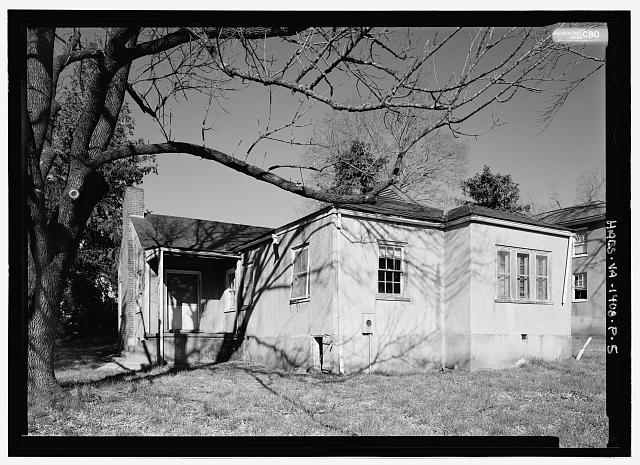 Perspective view from west - Blue Ridge Sanatorium,...