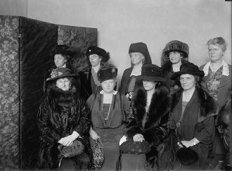 Mrs. J.D. Rockefeller Jr. #1 on left front row, 3/1/22