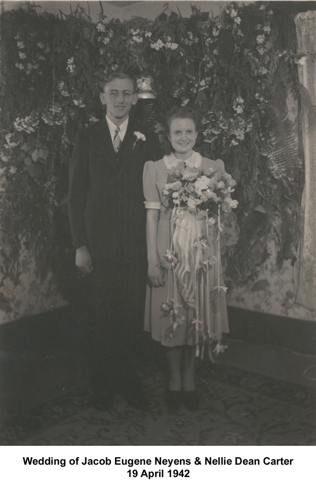 Eugene & Nellie Neyens 1942