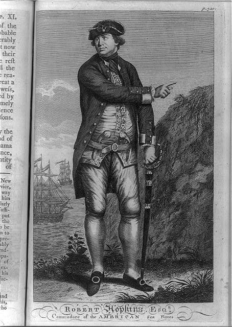 Robert [i.e., Esek] Hopkins, Esqr., commodore of the...