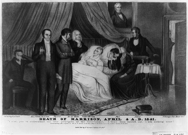 Death of Harrison, April 4 A.D. 1841