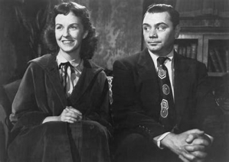 Betsy Blair and Ernest Borgnine in MARTY.