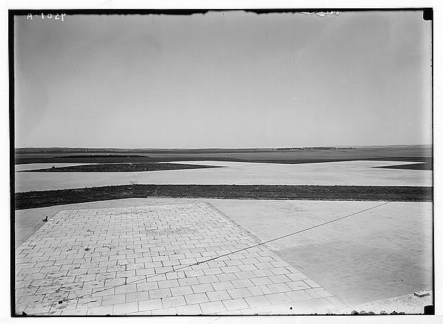 Lydda Airport. Lydda runways with aneilon