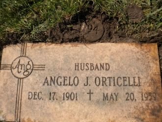 Angelo J. Orticelli gravesite