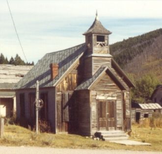 Old Marysville, Montana Church 1981