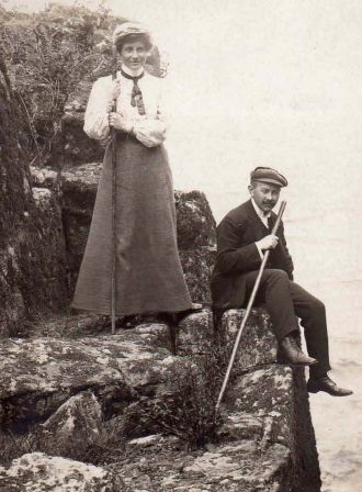 Michael & Ingeborg Ingle, Bornholm, 1907