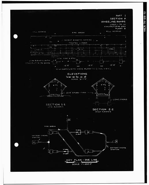 53. Photograph of a line drawing. 'PART I, SECTION 8,...