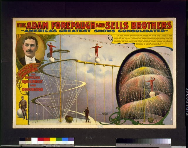 The Adam Forepaugh and Sells Brothers America's greatest...