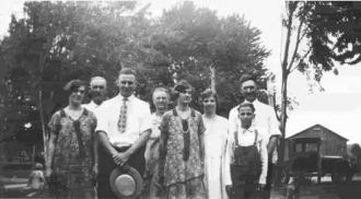 Emanuel & Florence (Hardesty) Sigler Family 1922?