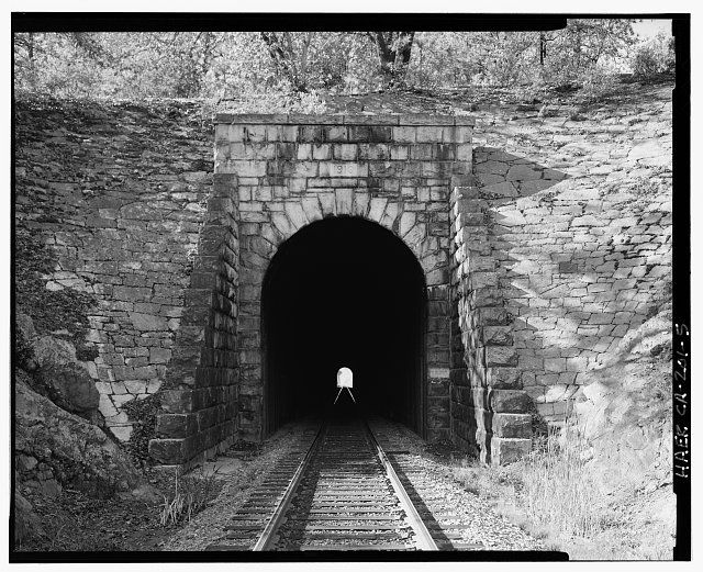 5. East portal of Tunnel 25, view to southwest, 135mm...