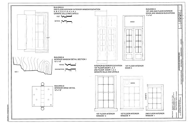 First and Second Floor Interior Door and Window...