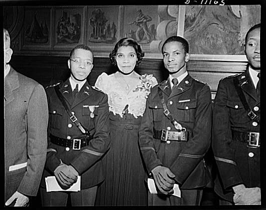 [Marian Anderson mural dedicated. Marian Anderson, noted...