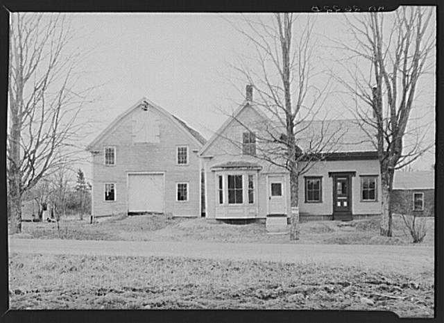 Front view of house and barn optioned for Resettlement...