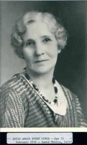 Addie Amata (Stone) LYNCH