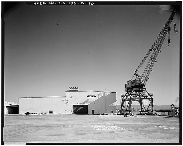 10. WIDE GENERAL VIEW OF SHED SHOWING SOUTHWEST FACADE...