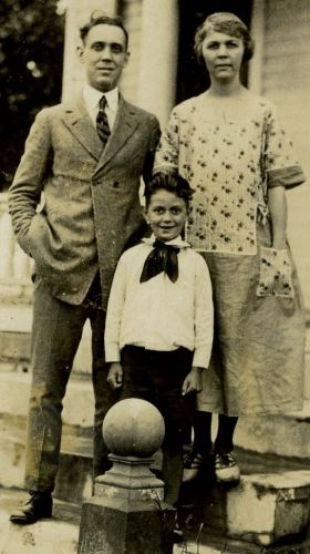 Mr. Homer Dawson, wife and son