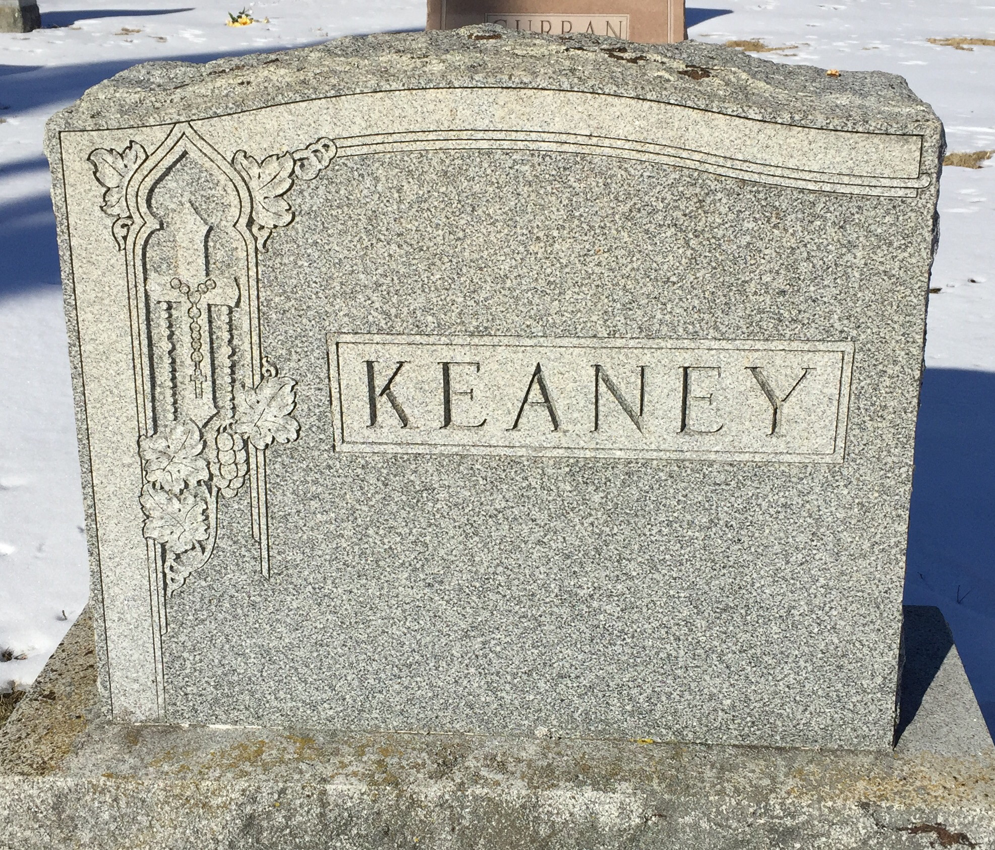 Katherine Agnes Brogan Keaney-- gravestone front