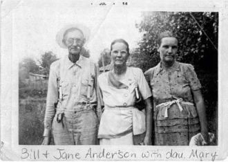 Edward Pascal Anderson family