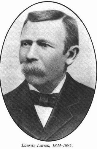 A photo of Lauritz Larsen