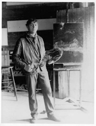 Newell Convers WYETH as a young man