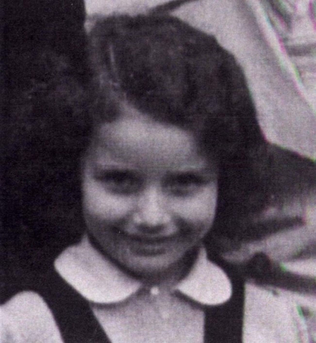 Smiling girl in the photo