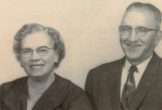 My Grandma and Grandpa Beryl and Clarence Stout 