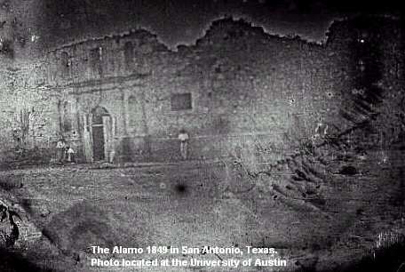 Oldest photo of the Alamo