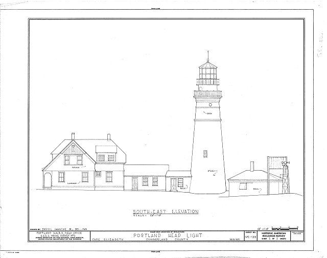 Habs Me,3-capel,2- (sheet 3 Of 3) - Portland Head Light,