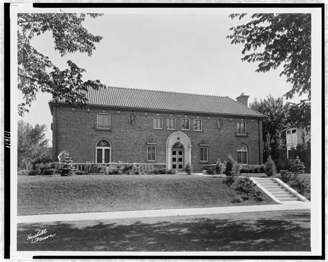 [Large, brick residence at 4050 Mt. View Blvd., Denver,...