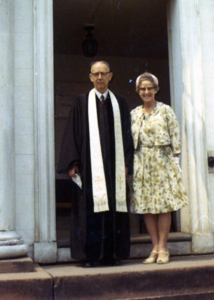Asa Mellinger & his wife Edith Marion Ford