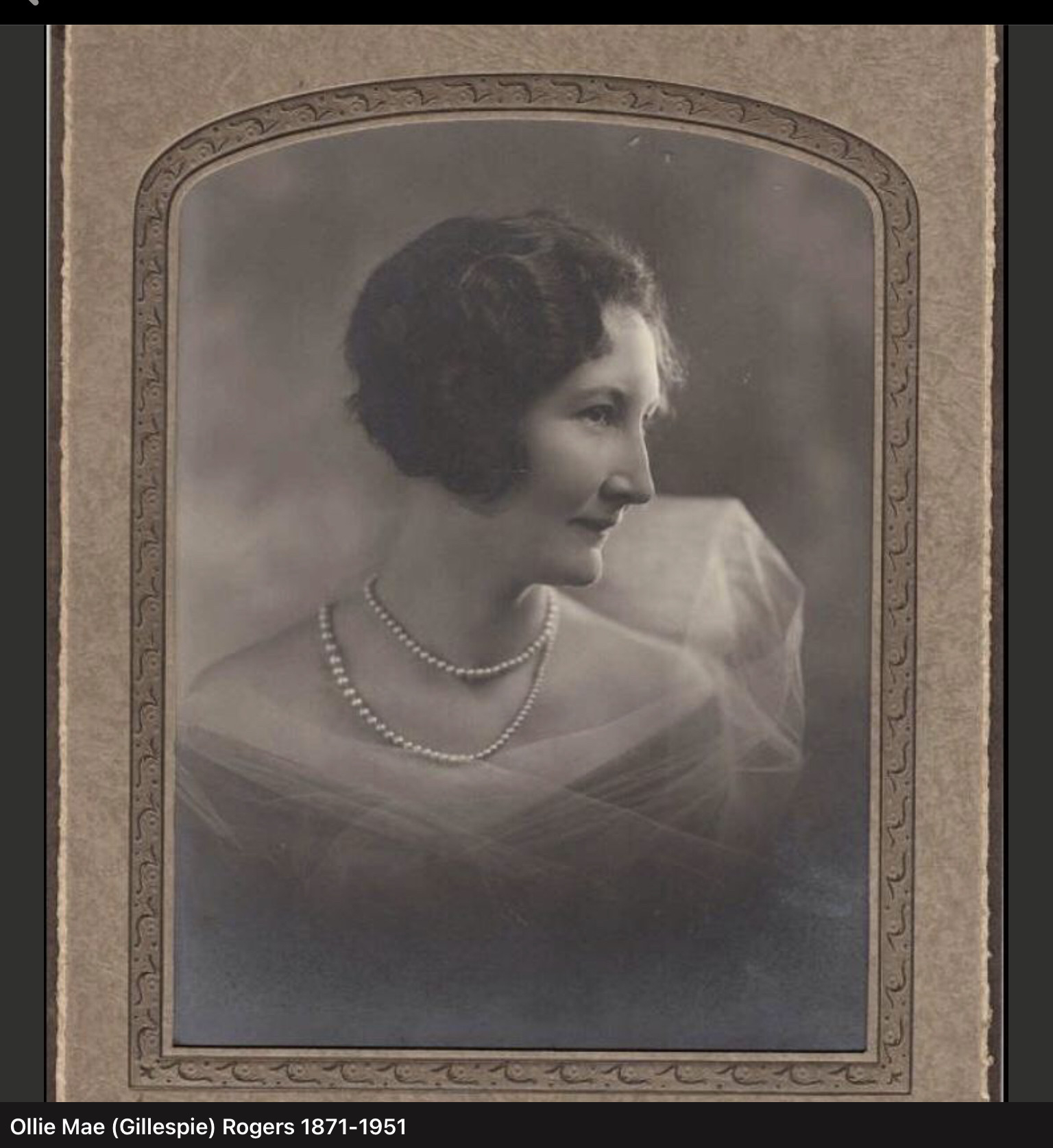 Ollie Mae (Gillespie) Rogers