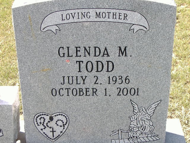 Glenda M Todd gravesite