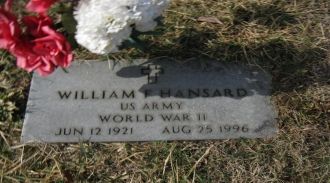 William F Hansard gravesite