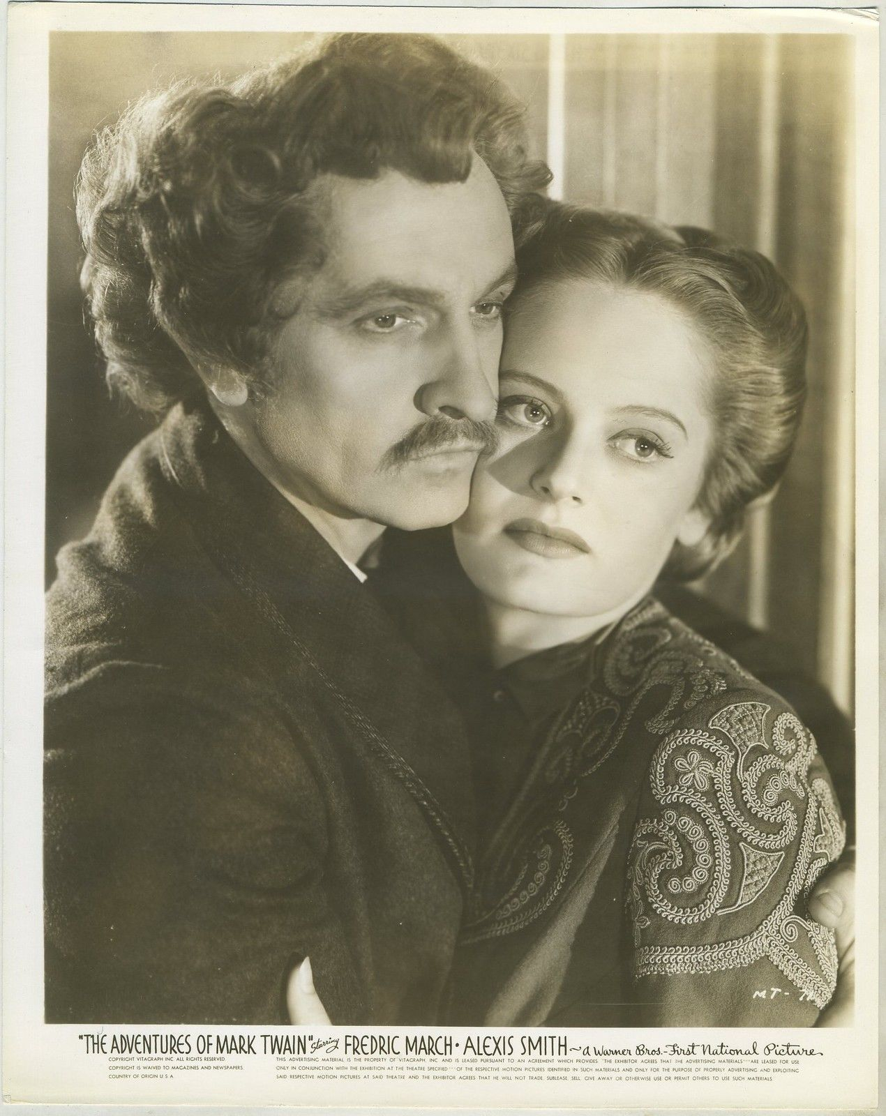 Alexis Smith and Frederic March