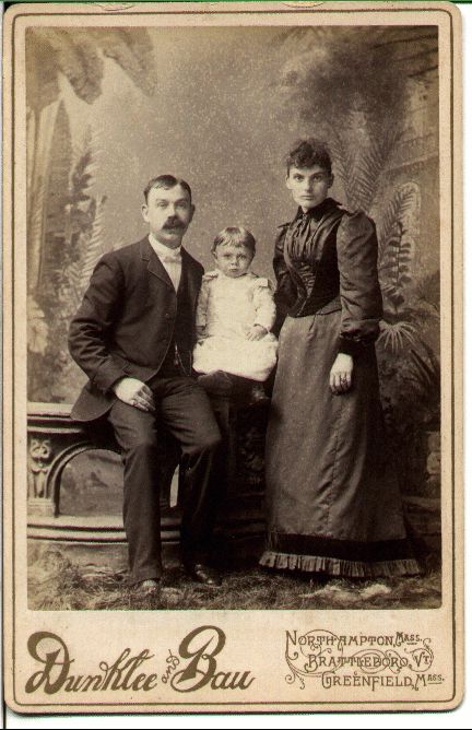 Patrick, Hannah, & Samuel Baxter, MA 1895