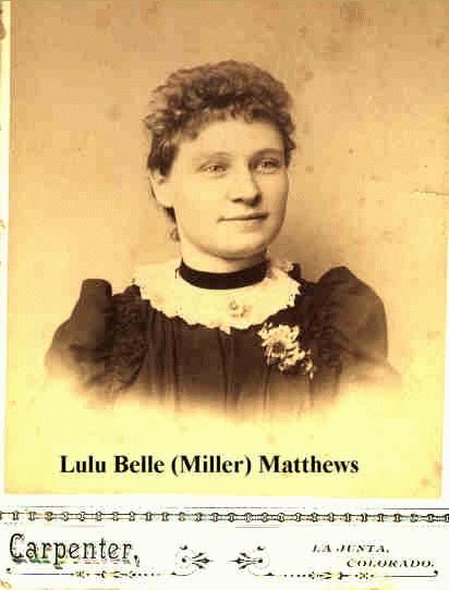 Lulu Belle (Miller) Matthews