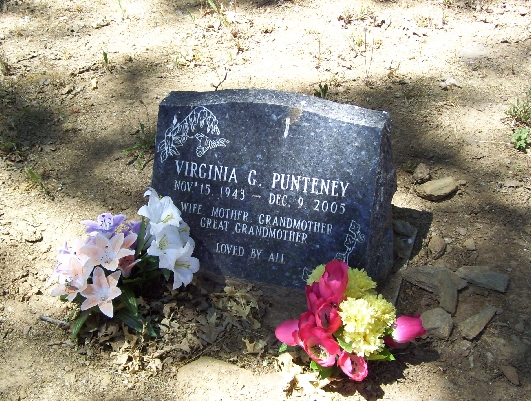 Virginia Punteney Headstone