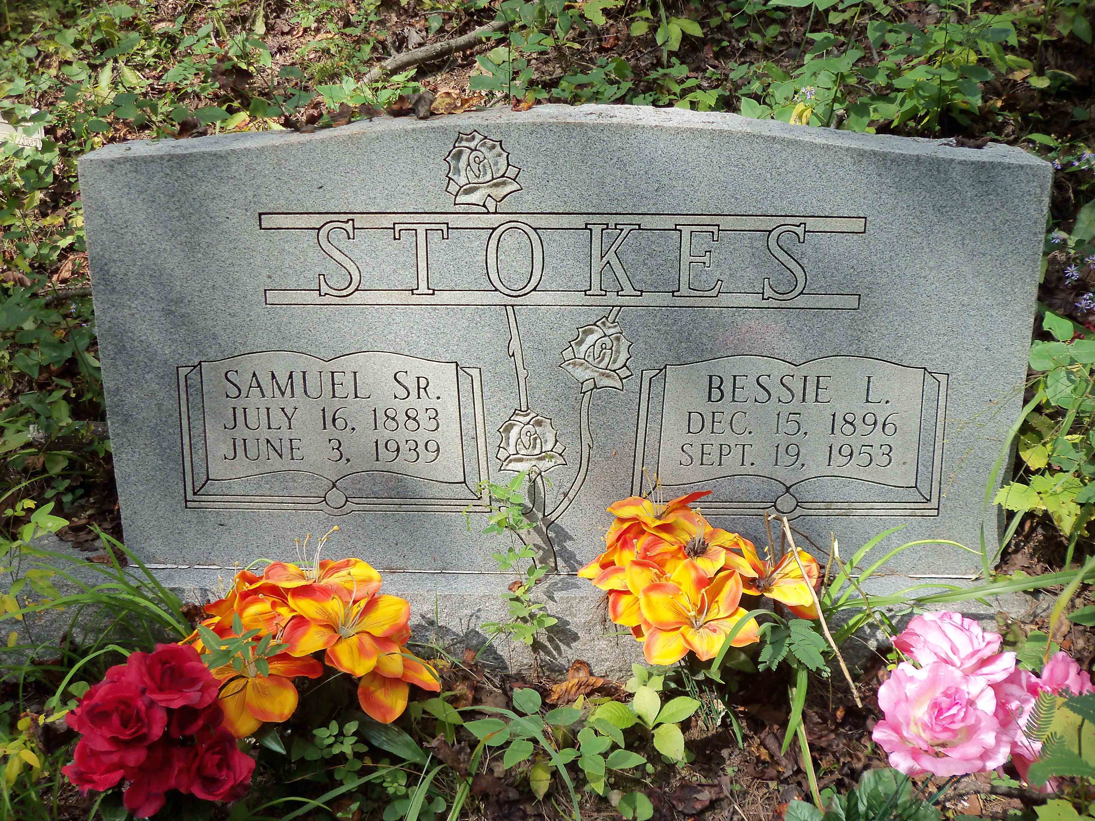 Samuel & Bessie (Hatfield) Stokes Grave, West Virginia