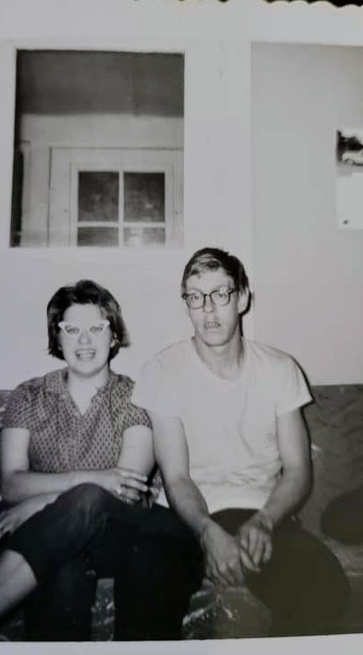 Richard William Russell. With unknown lady. 