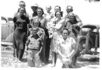 Henry E. Evans family 1940
