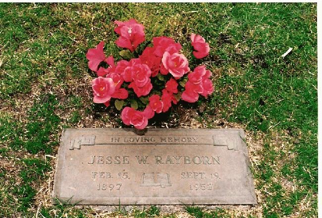 Jesse Rayborn's Grave