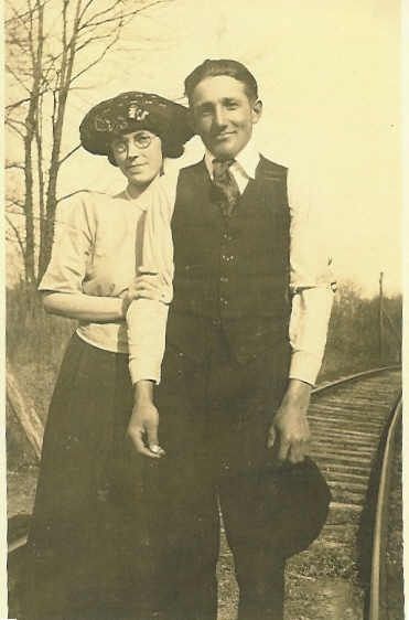 Beulah White With Roy E. Neal Before They Married