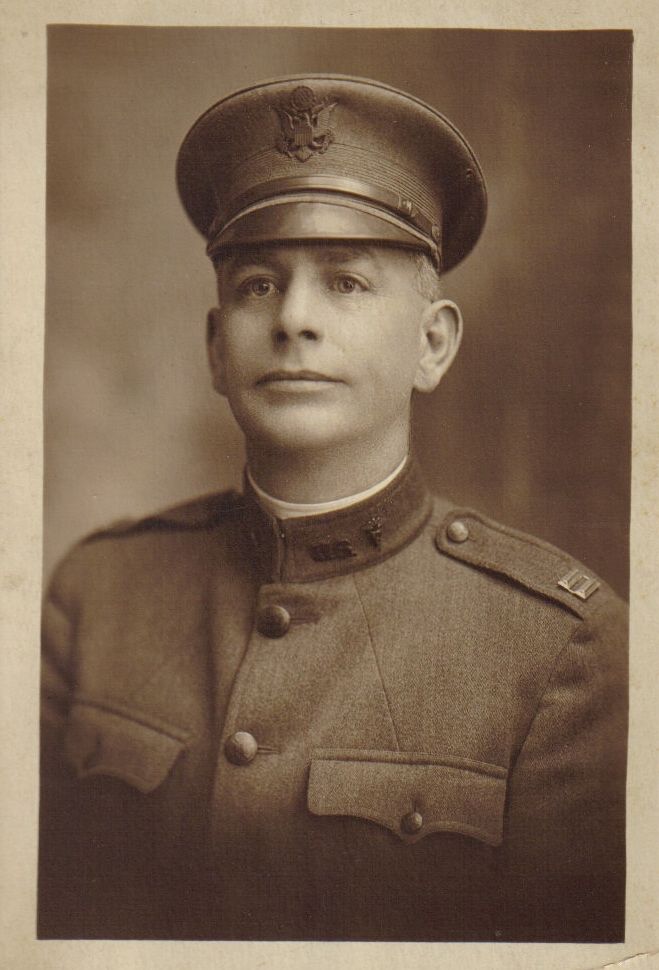 Dr. Albert Lancaster in World War I Uniform